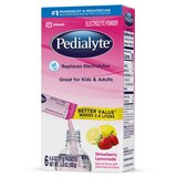 Pedialyte Electrolyte Powder, 0.6 OZ, 6 CT, thumbnail image 2 of 11