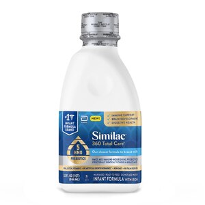 Similac 360 Total Care Liquid Infant Formula, Non-GMO, 33.28 OZ
