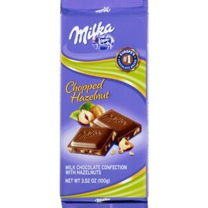 Milka Chopped Hazelnut Chocolate