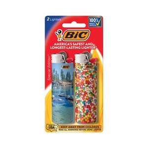 BIC Special Edition Mix Series Lighters, Pocket Style, Safe Child-Resistant, Assorted Colors