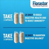 Florastor Daily Probiotic Supplement Vegetarian Capsules, 50 CT, thumbnail image 4 of 9