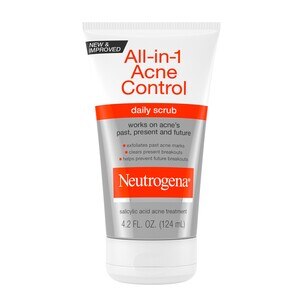 Neutrogena All-in-1 Acne Control Daily Scrub, 4.2 OZ