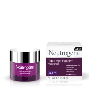Neutrogena Triple Age Repair Anti-Aging Night Face Moisturizer, 1.7 OZ