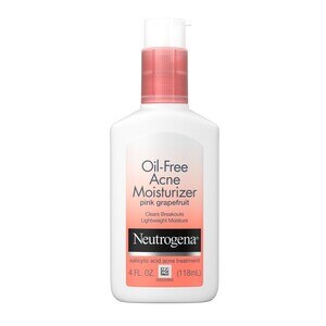 Neutrogena Oil-Free Acne Pink Grapefruit Facial Moisturizer, 4 OZ