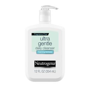 Neutrogena Ultra Gentle Daily Foaming Facial Cleanser, 12 OZ
