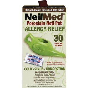 NeilMed Porcelain Neti Pot Allergy Relief