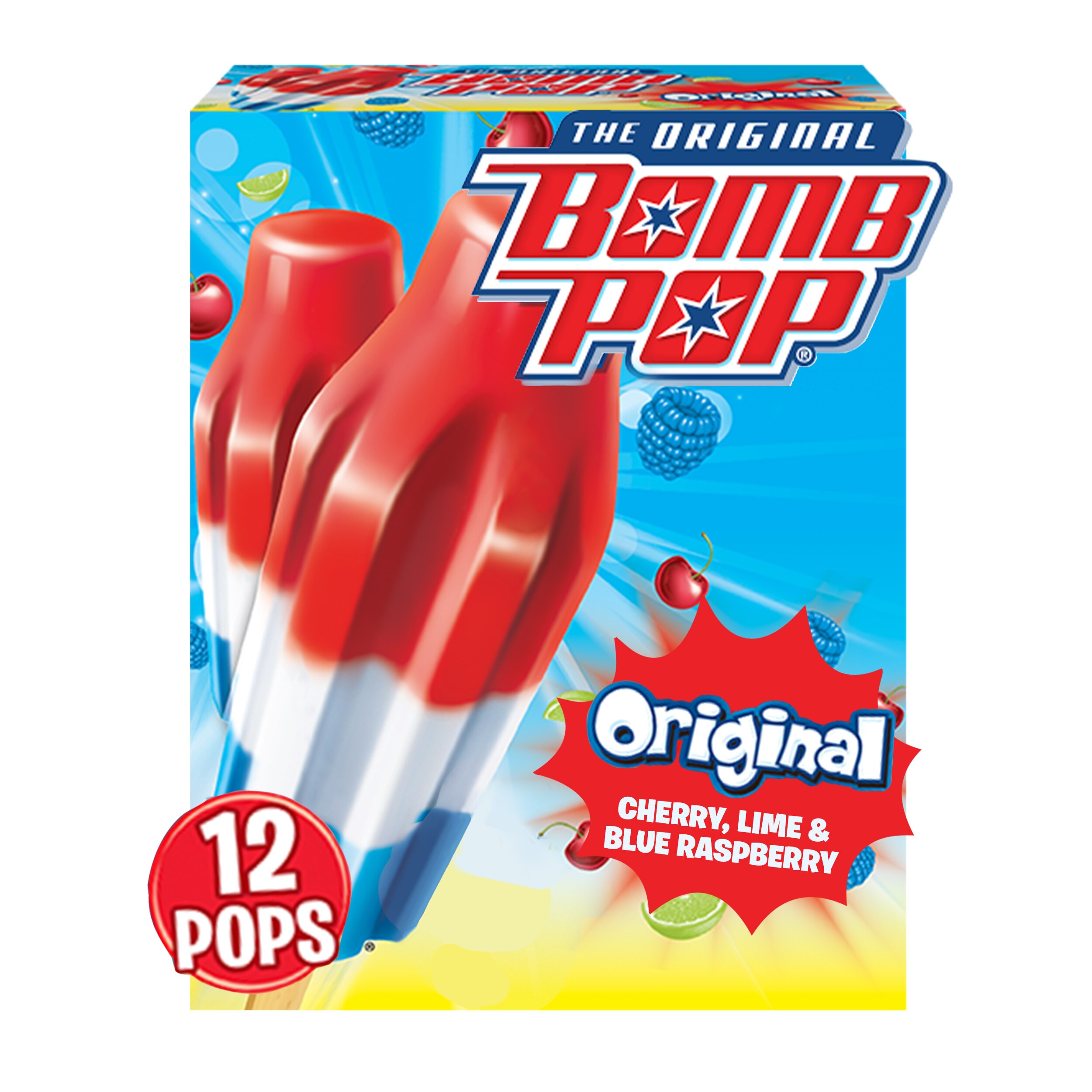 Original Bomb Pop, 12 ct, 21 oz