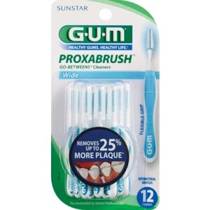 Gum Proxabrush Go-Betweens Cleaners, Wide