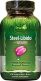 Irwin Naturals Steel-Libido plus BioPerine Softgels for Women, 75 CT, thumbnail image 1 of 3