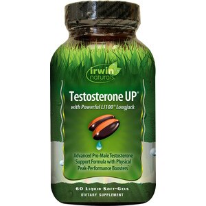 Irwin Naturals Testosterone Up plus BioPerine Softgels, 60 CT