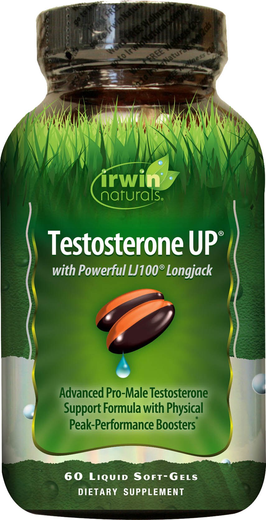 Irwin Naturals Testosterone Up plus BioPerine Softgels, 60 CT