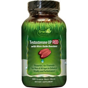 Irwin Naturals Testosterone Up Red plus BioPerine Softgels, 60 CT