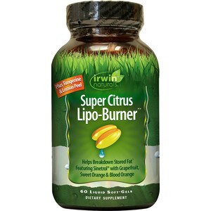 Irwin Naturals Super Citrus Lipo-Burner plus BioPerine Softgels, 60 CT