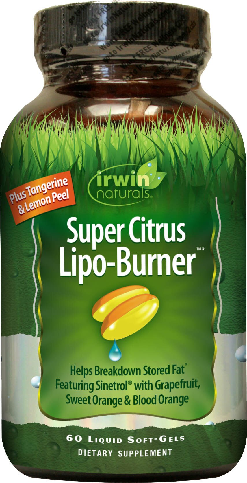 Irwin Naturals Super Citrus Lipo-Burner plus BioPerine Softgels, 60CT