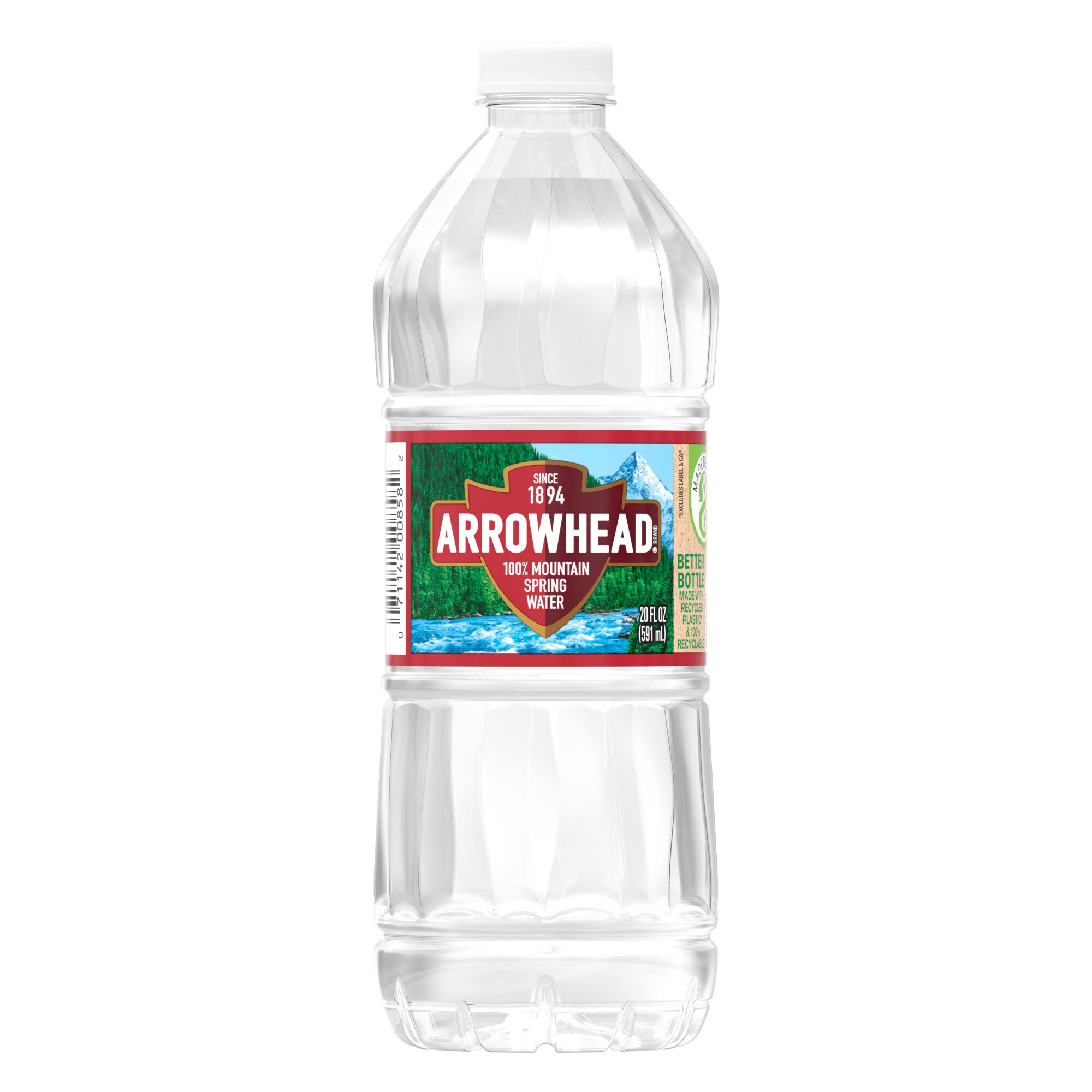 Arrowhead 100% Mountain Spring Water Plastic Bottle