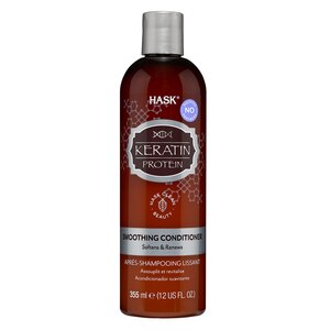 HASK Keratin Smooth Smoothing Conditioner, 12 OZ