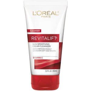 L'Oreal Paris RevitaLift Radiant Smoothing Cream Cleanser, 5 OZ