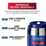 L'Oreal Paris Revitalift Hydrating Pressed Night Moisturizer with Retinol, 1.7 OZ, thumbnail image 5 of 9