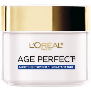 L'Oreal Paris Age Perfect Collagen Expert Night Moisturizer for Face, 2.5 OZ