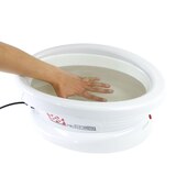 WaxWel Paraffin Bath Set with Heating Tank, Terry Cloth Mitt and Bootie, Liners, and Wax Blocks, thumbnail image 2 of 3