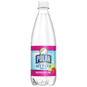 Polar Seltzer Raspberry Lime Sparkling Water - 20oz Bottle