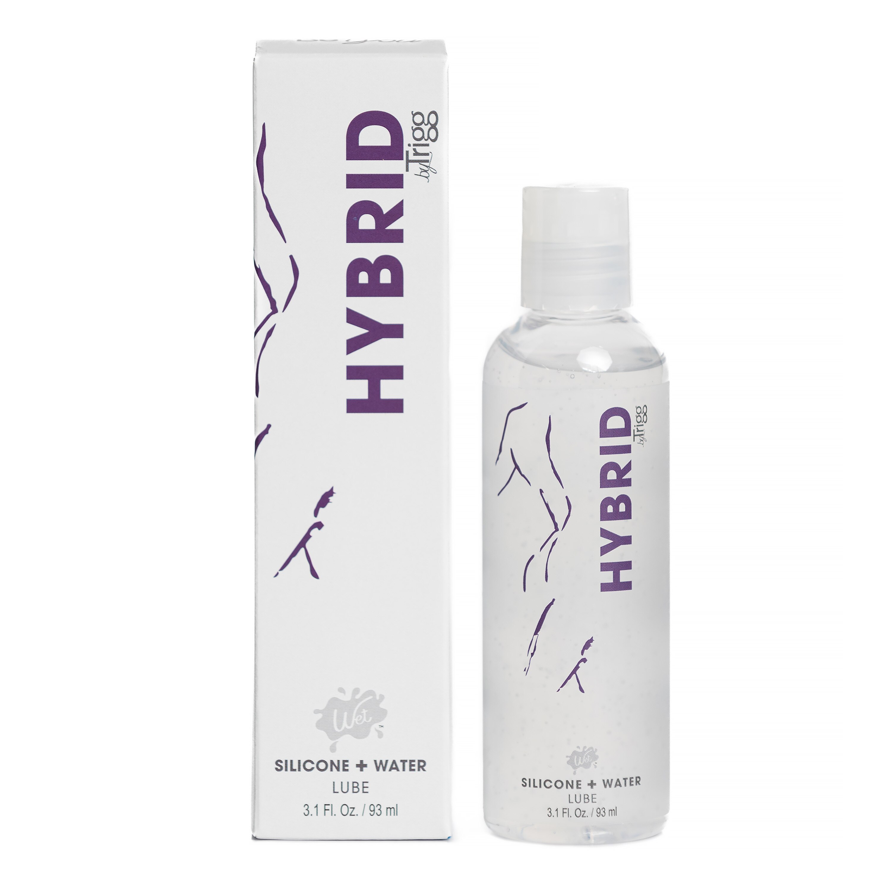 Wet Hybrid Water Silicone Blend Lubricant, 3.1 OZ