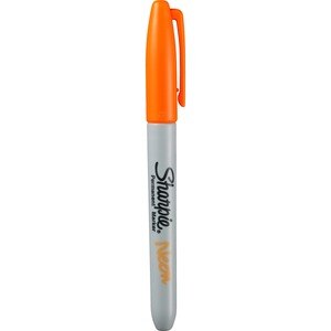 Sharpie Permanent Marker, Neon Orange