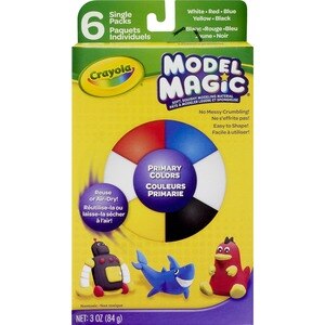 Crayola Modeling Material 6 Single Packs