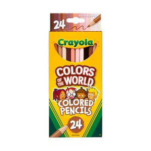 Crayola Colors of the World Pencils, 24ct