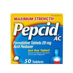 Pepcid AC Maximum Strength Heartburn Prevention & Relief Tablets