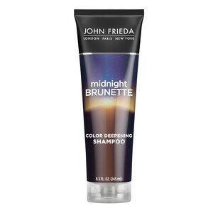John Frieda Midnight Brunette Color Deepening Shampoo, 8.3 OZ