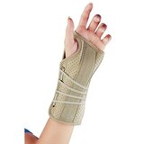 Soft Fit Suede Finish Wrist Brace, Right, thumbnail image 1 of 1