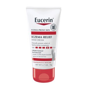 Eucerin Eczema Relief Hand Cream Tube, 2.7 OZ