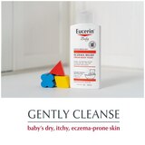 Eucerin Baby Eczema Relief Cream Body Wash - 13.5 oz., thumbnail image 3 of 7