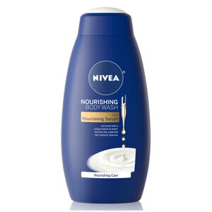 NIVEA Nourishing Care Body Wash with Nourishing Serum, 20 OZ