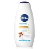 NIVEA Pampering Body Wash with Nourishing Serum, thumbnail image 1 of 7