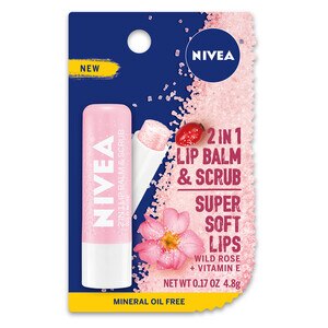 NIVEA 2 in 1 Lip Balm & Scrub with Aloe Vera