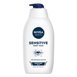 NIVEA MEN Sensitive 3-in-1 Body Wash, 16.9 OZ