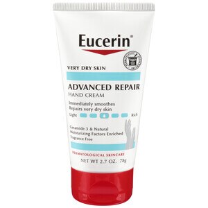Eucerin Advanced Repair Hand Cream, Fast Absorbing Hand Lotion, Use ...
