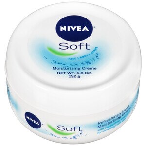 NIVEA Soft Face/Body/Hands Moisturizing Creme, 6.8 OZ
