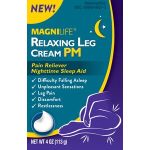 MagniLife Relaxing Leg Cream PM, 4 OZ