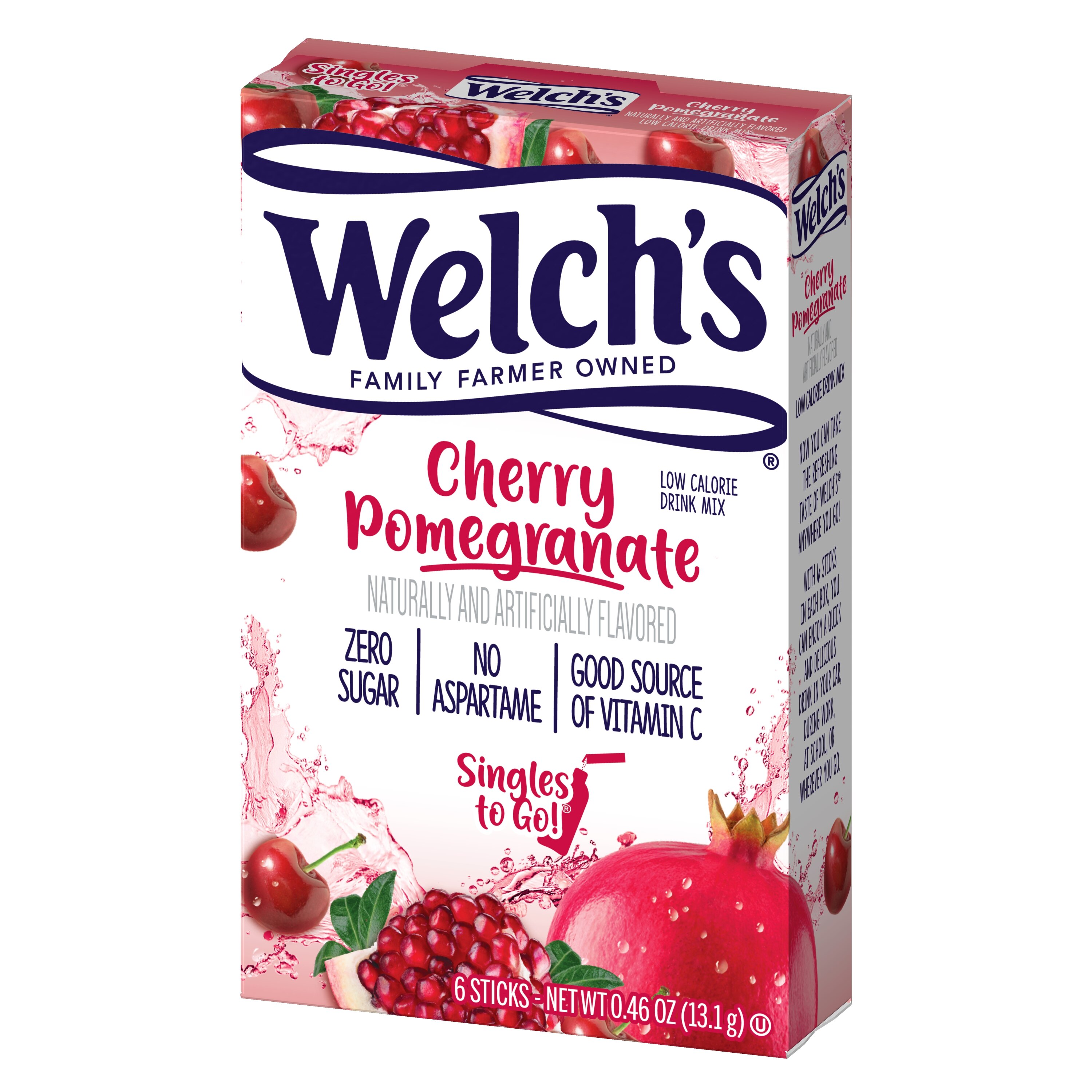 Welch's Cherry Pomegranate Powdered Drink Mix, 6 ct