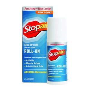 Stopain Extra Strength Pain Relief Roll-On, 3 FL OZ