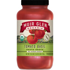 Muir Glen Organic Tomato Basil Pasta Sauce, 25.5 oz