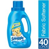 Snuggle Liquid Fabric Softener, Blue Sparkle, 32 oz, 40 Loads, thumbnail image 5 of 5