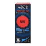 MyONE Custom Fit, SUPER WIDE Condoms FitCode 64J, 10 CT, thumbnail image 1 of 4