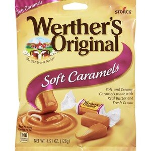 Werther's Original Soft Caramel Chewy Candy, 4.51 oz