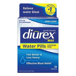 Diurex Max Water Caplets Caffeine Free