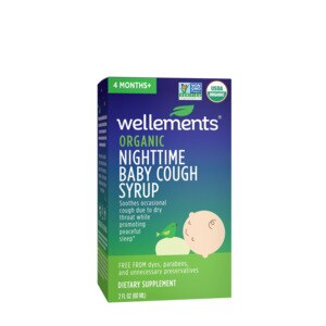 Wellements Organic Nighttime Cough Syrup, 2 FL OZ