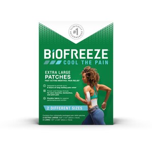 Biofreeze XL Patch Variety Pack, 4CT